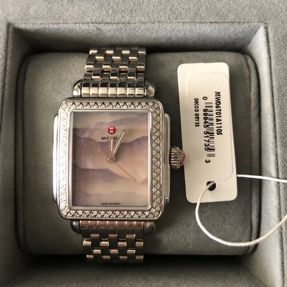 💕Michele Deco MOB & Diamond watch 💕 - Picture 2 of 6